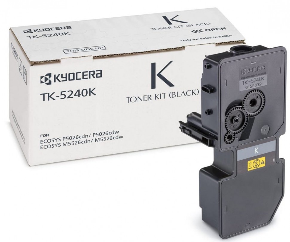Тонер-картридж Kyocera TK-5240K 4 000 стр. Black для P5026cdn/ cdw, M5526cdn/ cdw (1T02R70NL0)