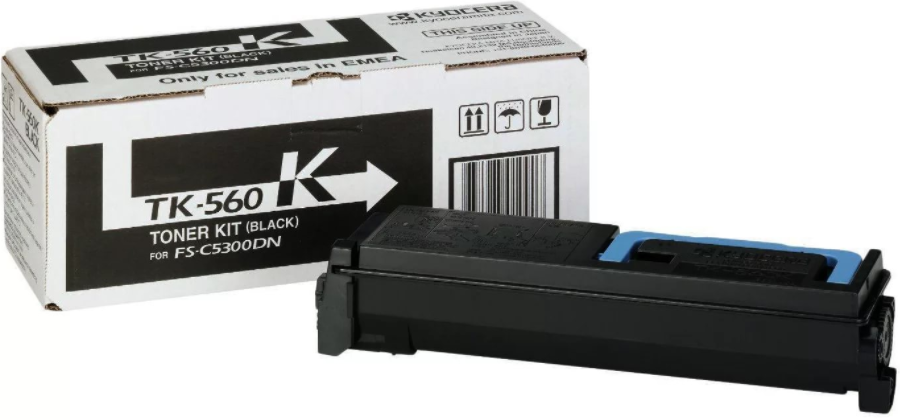 Тонер-картридж Kyocera TK-560K 12 000 стр. Black для FS-C5300DN/ C5350DN (1T02HN0EU0)