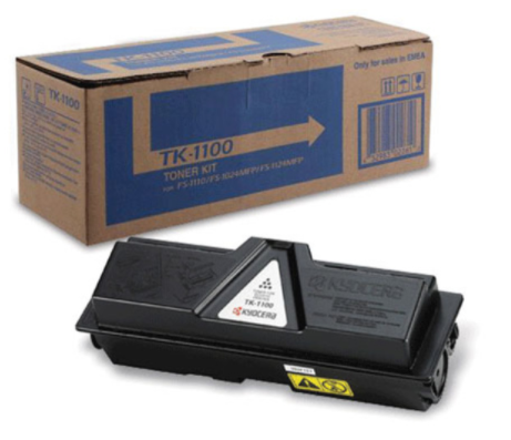 Тонер-картридж Kyocera TK-1100 2 100 стр. для FS-1110/ 1024MFP/ 1124MFP (1T02M10NX0)