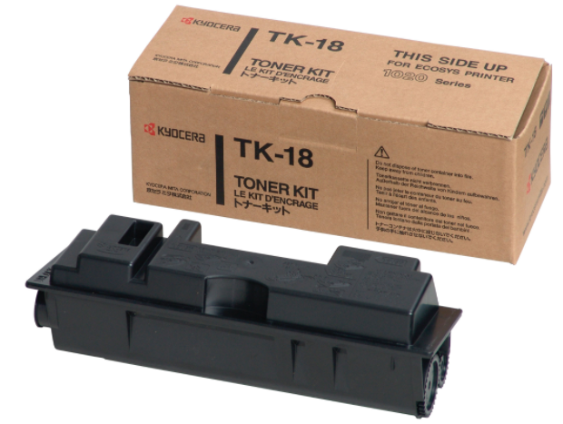 Тонер-картридж Kyocera TK-18 7 200 стр. Black для FS-1018MFP/ 1118MFP/ 1020D (1T02FM0EU0)