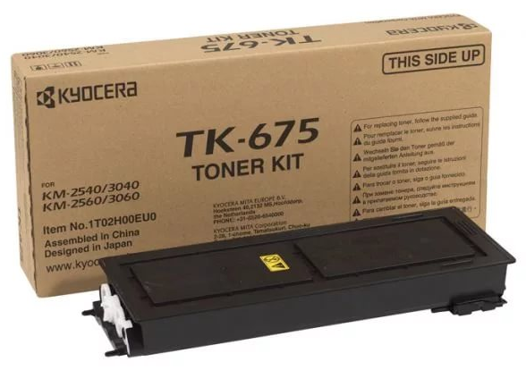 Тонер-картридж Kyocera TK-675 20 000 стр. для KM-2540/ 2560/ 3040/ 3060 (1T02H00EU0)