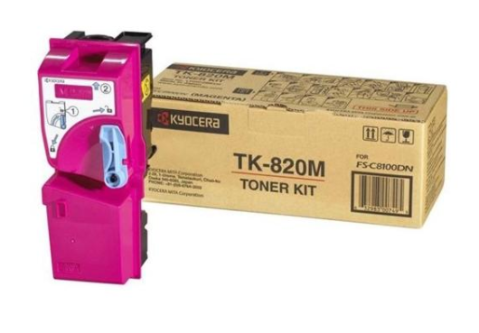 Тонер-картридж Kyocera TK-820M 7 000 стр. Magenta для FS-C8100DN (1T02HPBEU0)