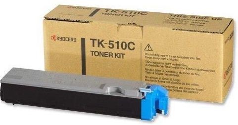 Тонер-картридж Kyocera TK-510C 8 000 стр. Cyan для FS-C5020N/ 5025N/ 5030N (1T02F3CEU0)