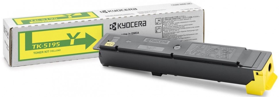 Тонер-картридж Kyocera TK-5195Y 7 000 стр. Yellow для TASKalfa 306ci (1T02R4ANL0)