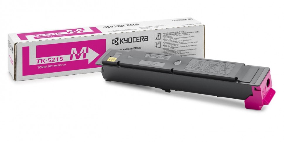 Тонер-картридж Kyocera TK-5215M 15 000 стр. Magenta для TASKalfa 406ci (1T02R6BNL0)