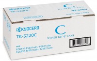 Тонер-картридж Kyocera TK-5220C 1 200 стр. Cyan для P5021cdn/ cdw, M5521cdn/ cdw (1T02R9CNL1)