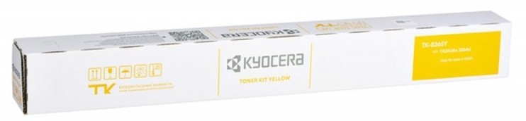Тонер-картридж Kyocera TK-8365Y 12 000 стр. Yellow для TASKalfa 2554ci (1T02YPANL0)