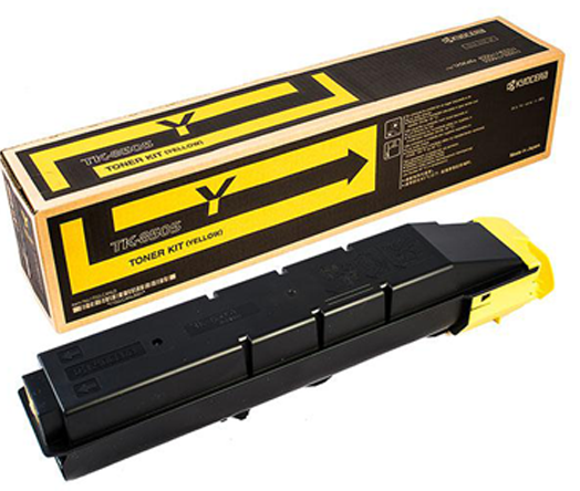 Тонер-картридж Kyocera TK-8505Y 20 000 стр. Yellow для TASKalfa 4550ci/ 5550ci (1T02LCANL0)