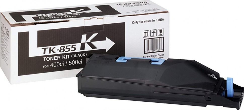 Тонер-картридж Kyocera TK-855K 25 000 стр. Black для TASKalfa 400ci/ 500ci/ 552ci (1T02H70EU0)