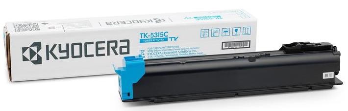 Тонер-картридж Kyocera TK-5315C 18 000 стр. Cyan для TASKalfa 408ci / TASKalfa 508ci (1T02WHCNL0)