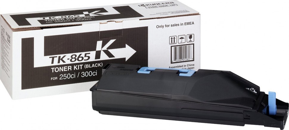 Тонер-картридж Kyocera TK-865K 20 000 стр. Black для TASKalfa 250ci/ 300ci (1T02JZ0EU0)
